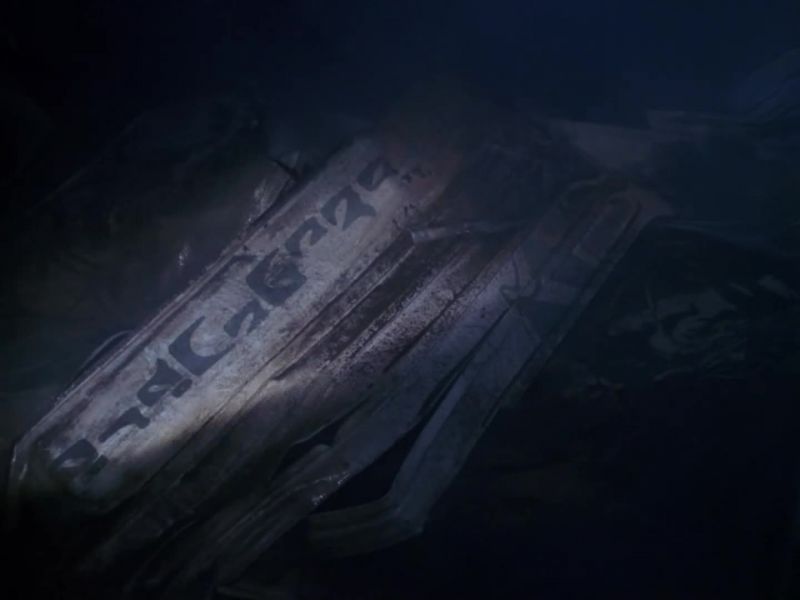 Recognize those markings, Worf?