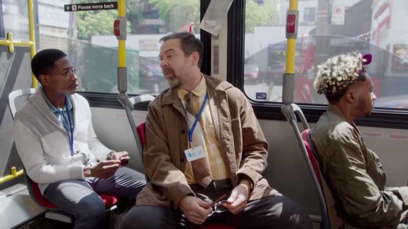 RECORDED VOICE: Next stop, Niagara Street