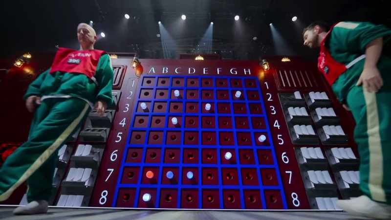Red missile launched