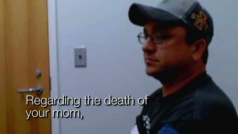 Regarding the death of your mom
