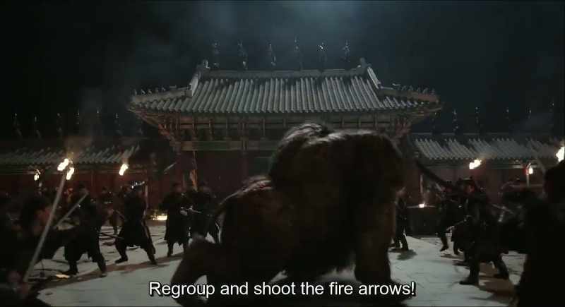 Regroup and shoot the fire arrows!