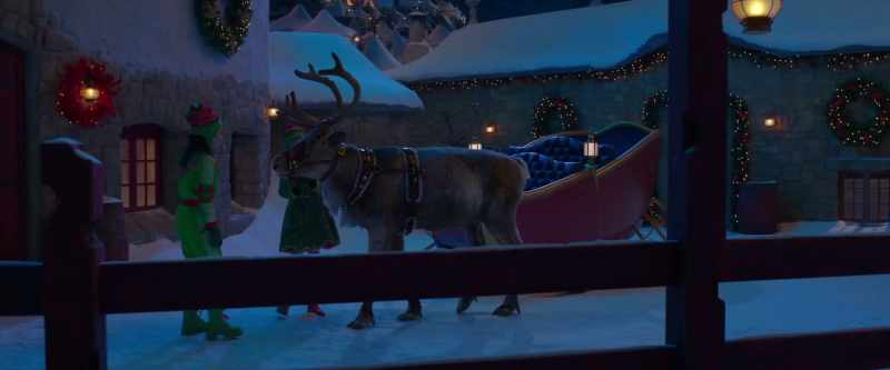 [reindeer grunting]
