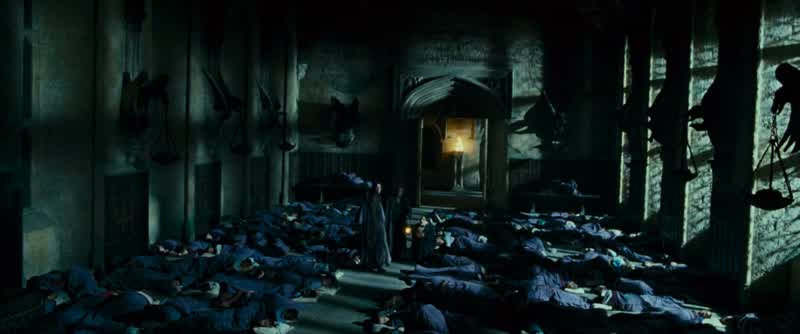SNAPE Remarkable featdon't you thinkTo enter Hogwarts Castle on one's owncompletely undetectedQuite remarkable yesAny theories on how he might have managed itMany Each as unlikely as the nextYou may