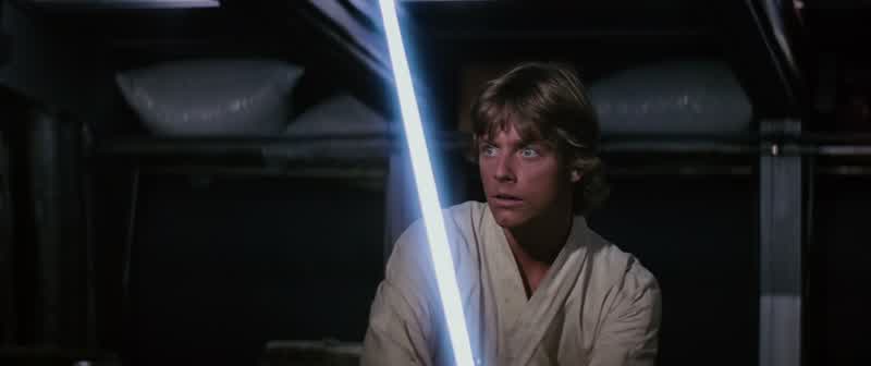 Remember, a jedi can feel the force flowing through him