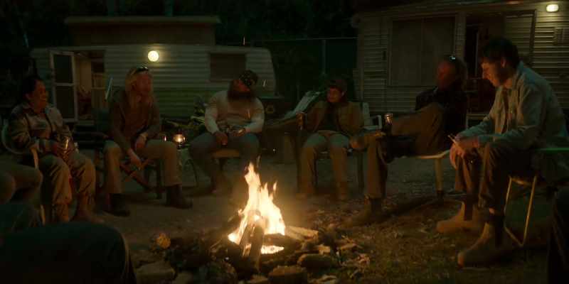 Remember, and he came back just to hang out with Travis