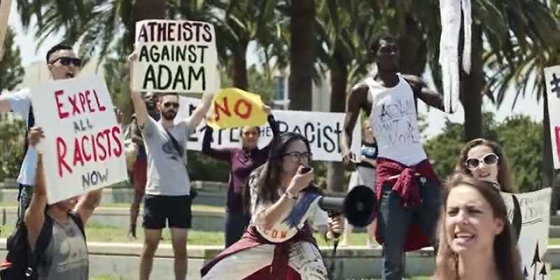 Remember, this is a peaceful protest
