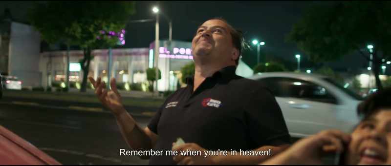 Remember me when you're in heaven!