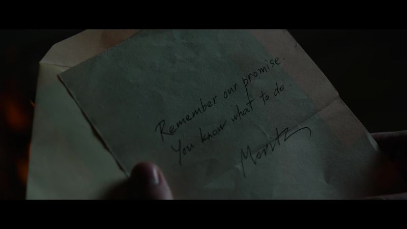 Remember our promise. You know what to do. Moritz