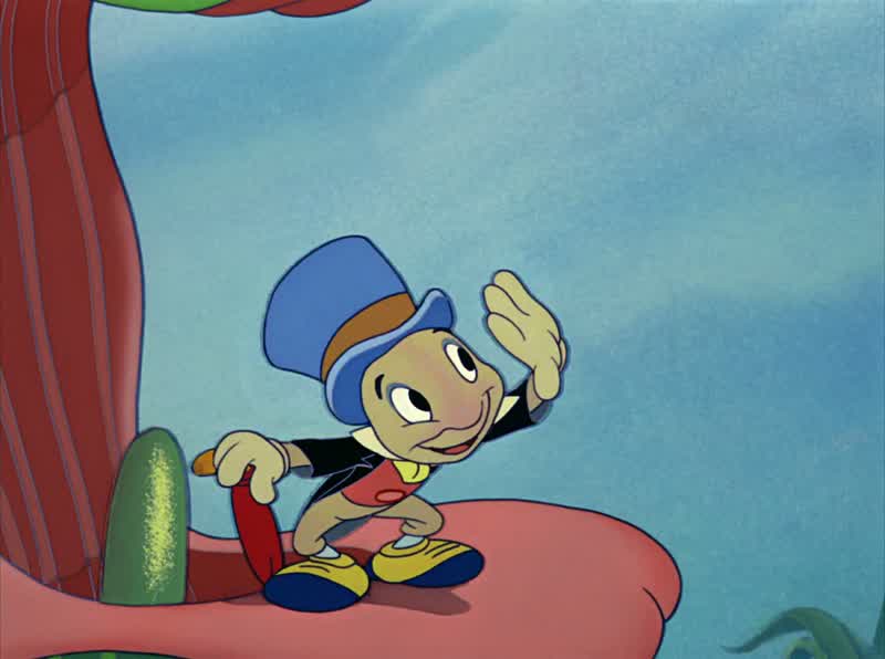 Remember what I said about temptationUh huh Well that's himOh no Jiminy that's Mr Honest JohnHonest John
