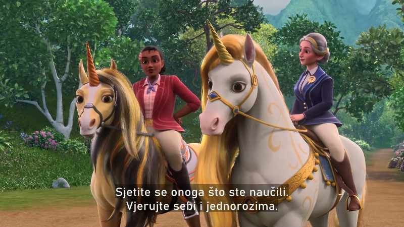 Remember what you've learned. Trust yourselves and trust your unicorns