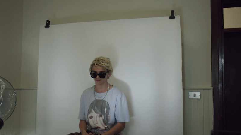 Remove the glasses