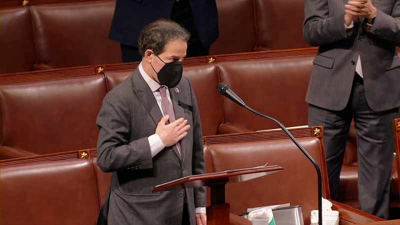 [Rep. Raskin] It was jarring and disorienting for me