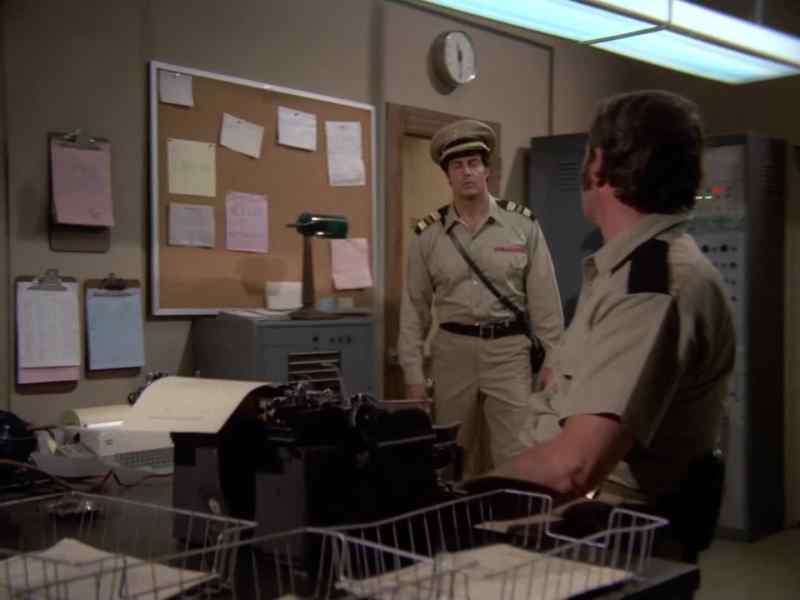 Report to Colonel Schmidt in the administrative office at once