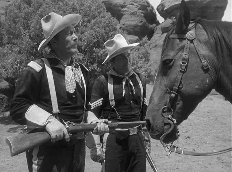 Report. - Four troopers, sir