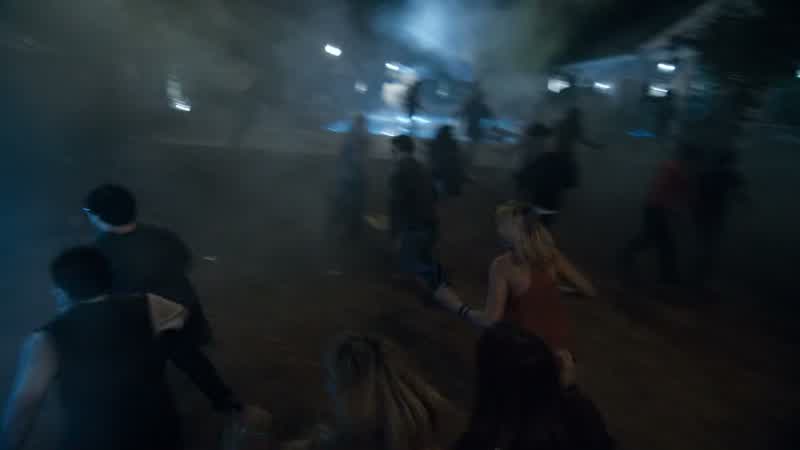 It's complete chaos out here