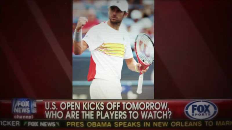 [reporter 2] Mardy Fish. He's has been around for a while