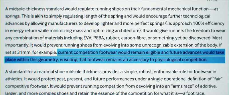 REPORTER 5: These shoes certainly are game-changing and transformative