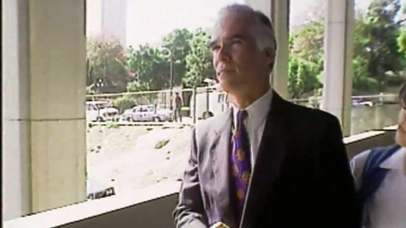 Reporter #8: The Gipper being District Attorney Gil Garcetti