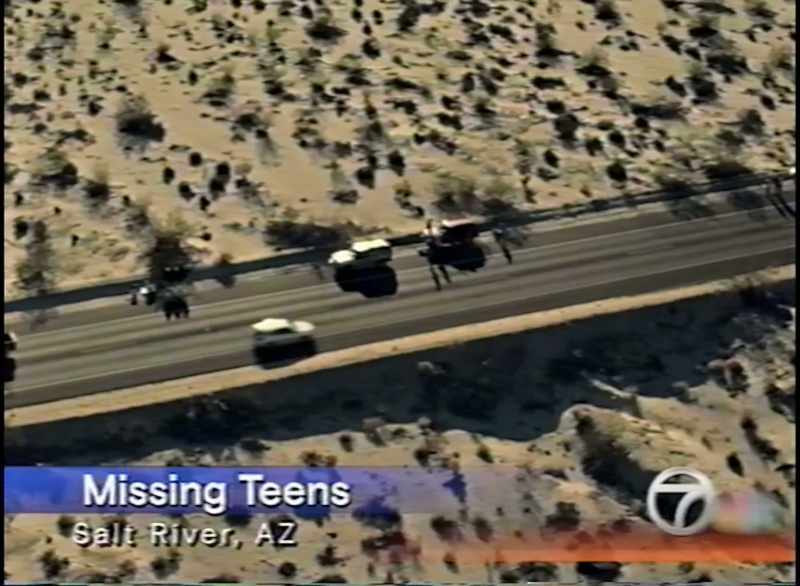 REPORTER: Another day in the desert