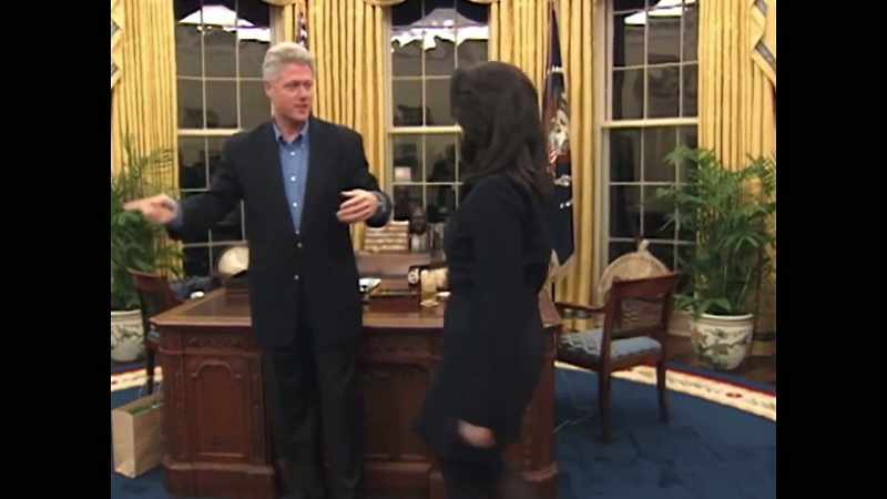 [reporter] At issue whether Mr. Clinton