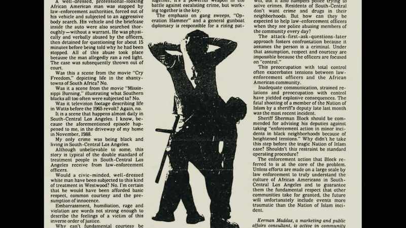 REPORTER: BLACKS AND LIBERALS HAVE BECOME INTENSELY