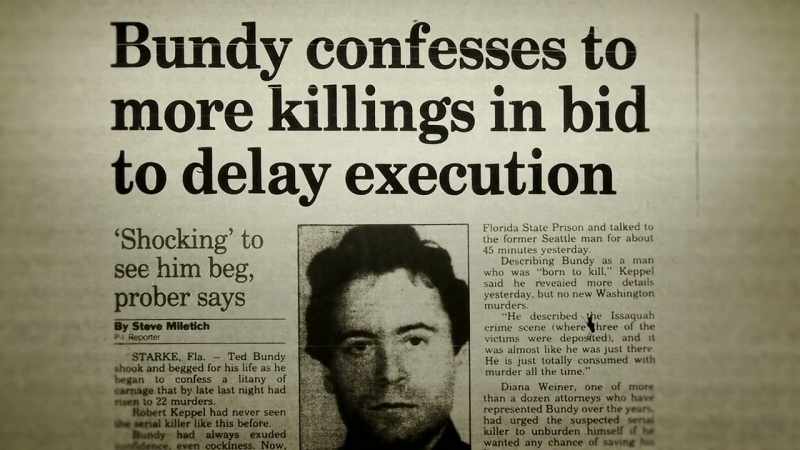 REPORTER: Bundy confessed to all eight Seattle killings