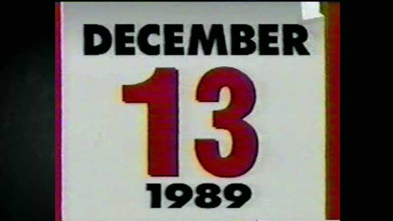 [Reporter] December 13th, 1989