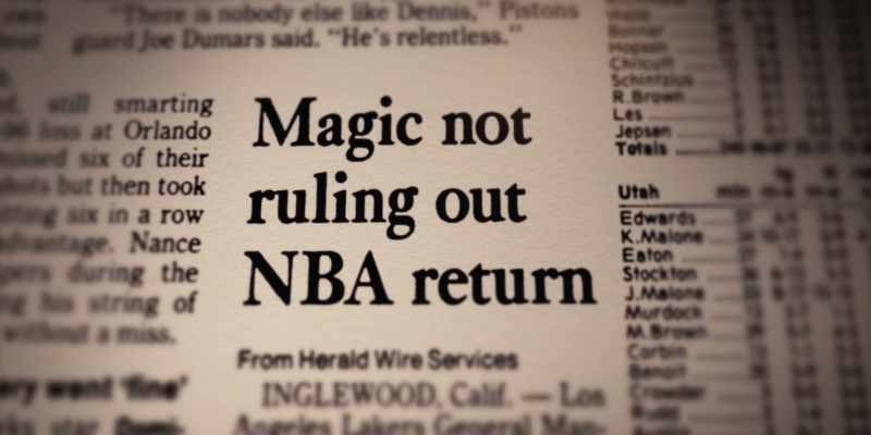 [reporter] Everyone is wondering, will he or won't he play again?