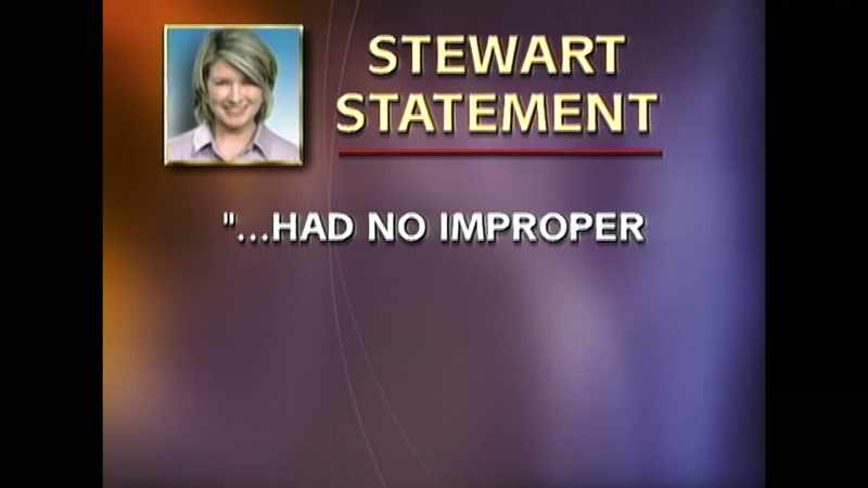 [reporter] In a statement, Stewart says