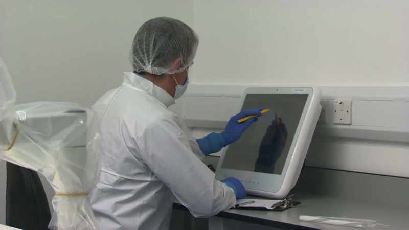 Reporter: In the largest DNA screening process in the UK