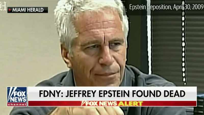 [reporter] Jeffrey Epstein found dead in an apparent suicide