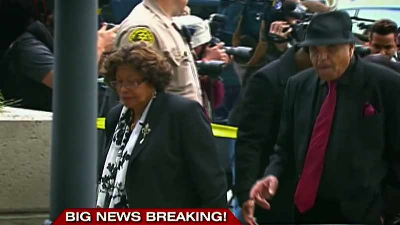 Reporter: Michael's mother, Katherine Jackson