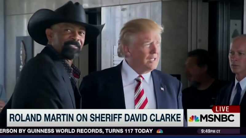 Reporter: Milwaukee County Sheriff David Clarke