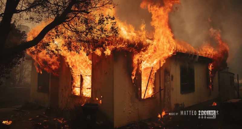 REPORTER: Small towns have been wiped out