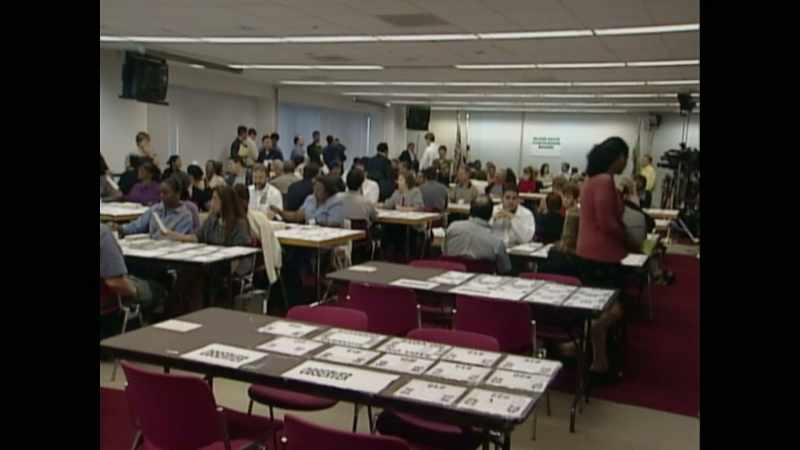[reporter] The hand recount in Florida will continue, and the votes will count