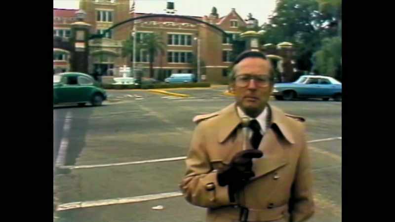 REPORTER: The killer came in from the night