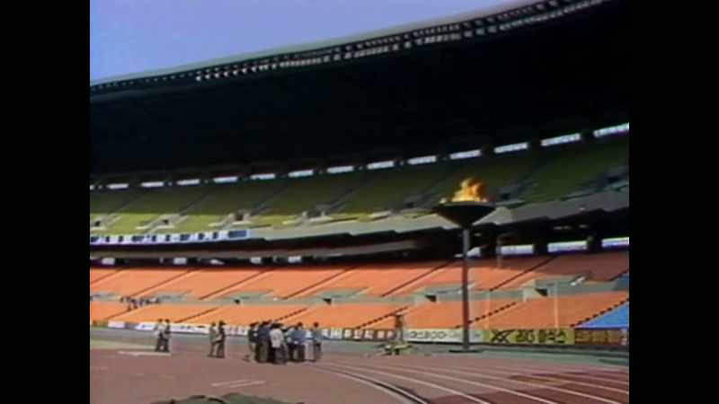 REPORTER: The Olympic Flame which burns in Seoul