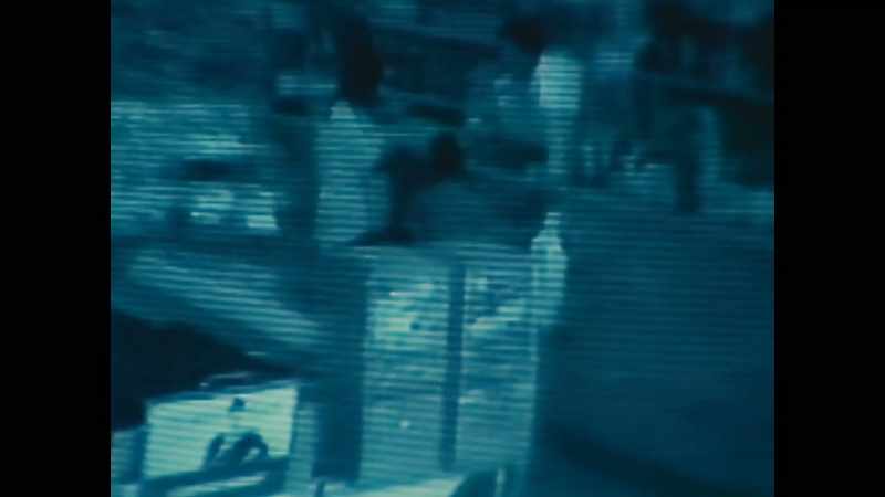 REPORTER: THIS GRAINY, SECURITY CAMERA VIDEOTAPE