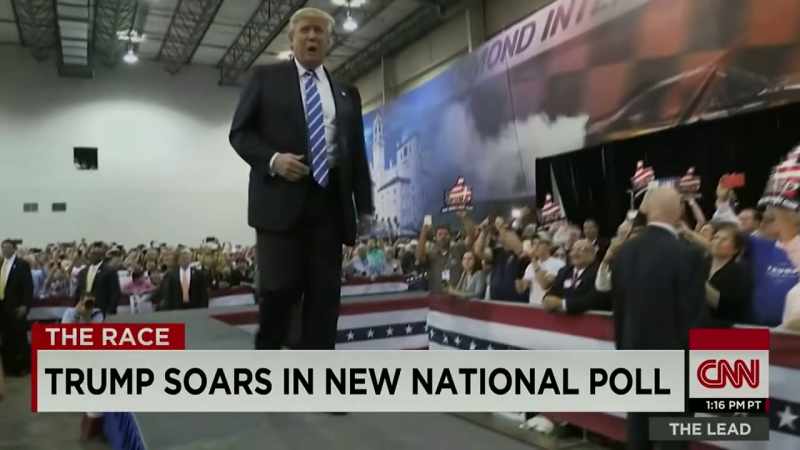 [Reporter] Trump's latest poll numbers matching