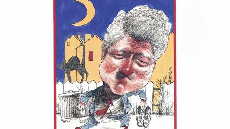 [reporter] Two troopers who had protected Mr. Clinton