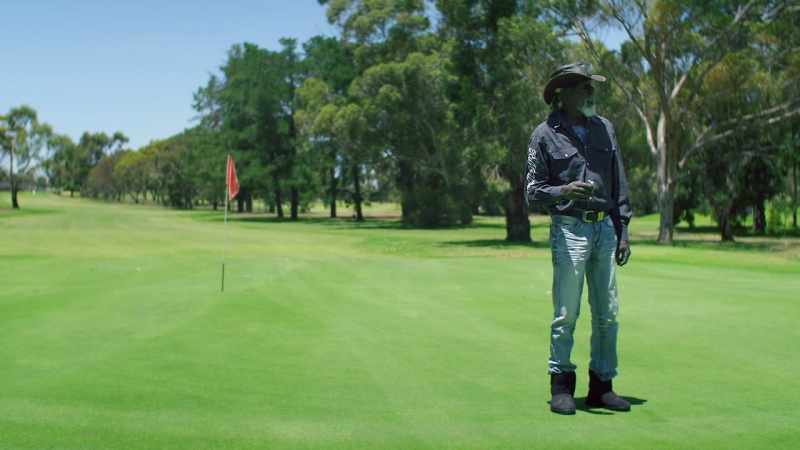 REPORTER: Young Aborigine actor, 17-year-old David Gulpilil