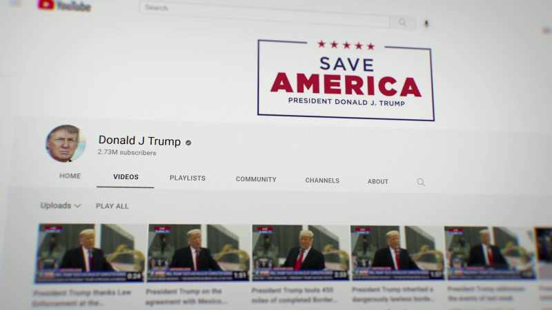 [reporter] YouTube announced Tuesday it suspended