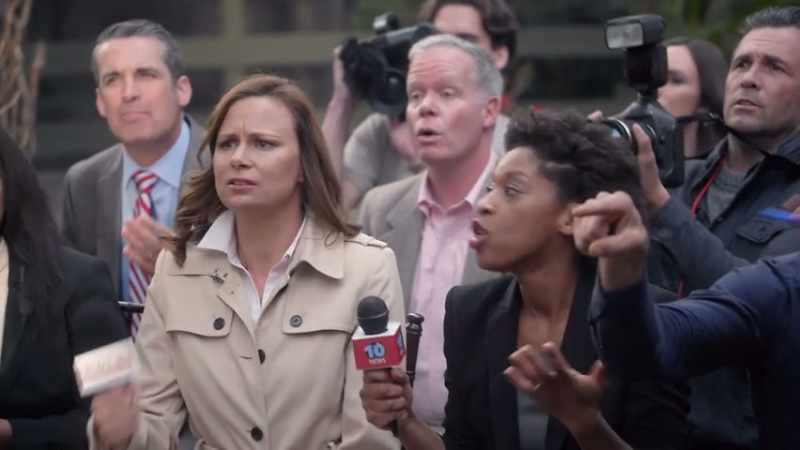 (reporters clamoring)