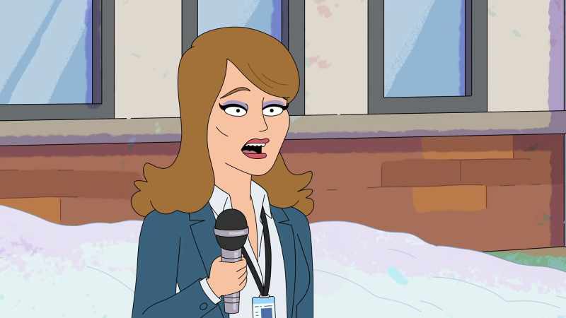 Reporting live from downtown
