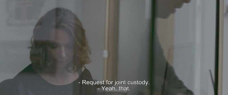 Request for joint custody. - Yeah, that