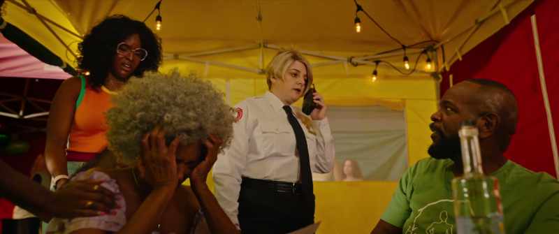 Requesting backup at the Summer Sizzle block party