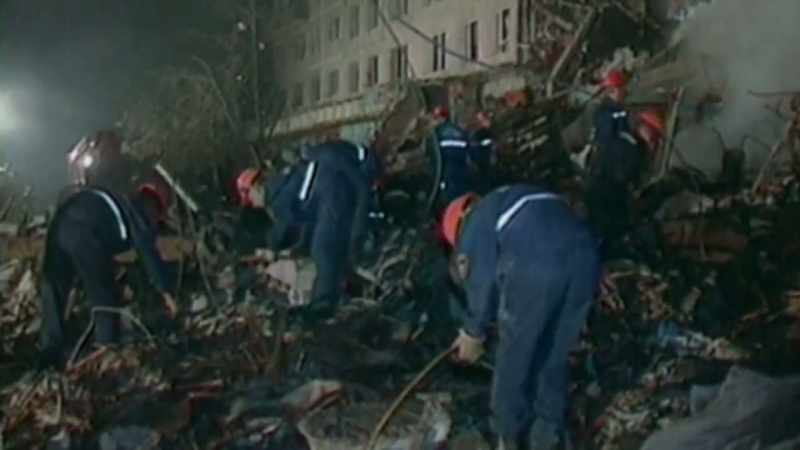 Rescue workers are searching