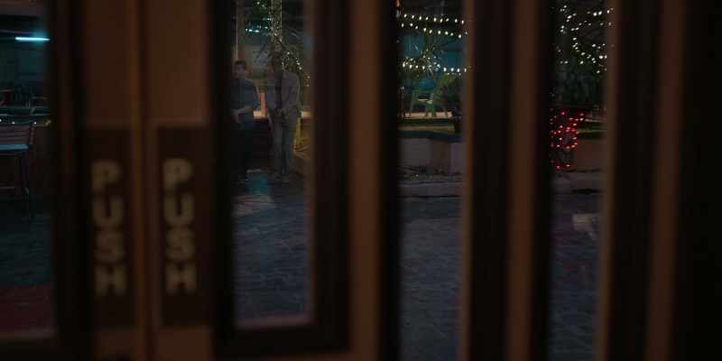 Residents in an apartment building were trapped inside