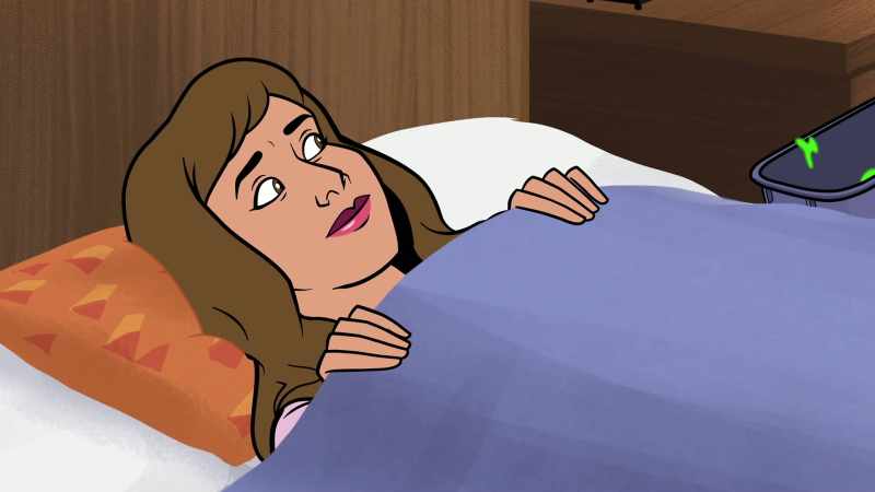 Rest, and tomorrow we can talk about that vacation