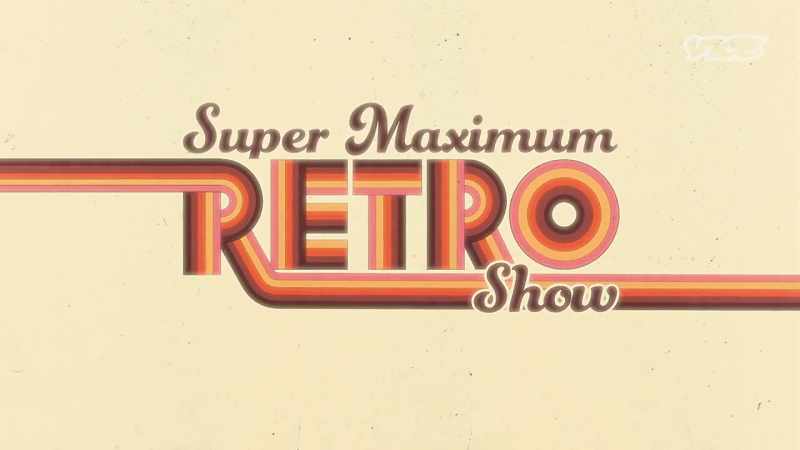 [retro pop music]